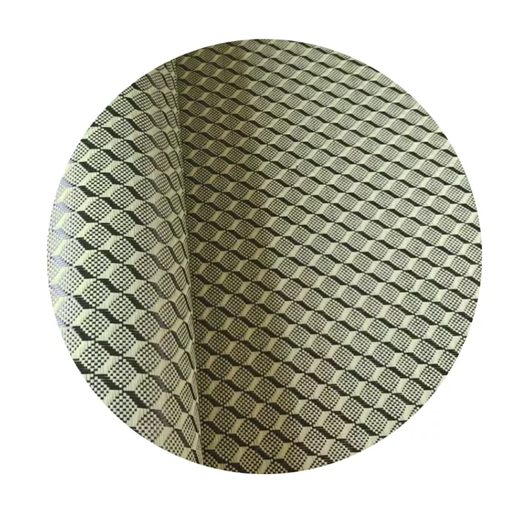 3K Gold Woven Carbon Fiber Fabric